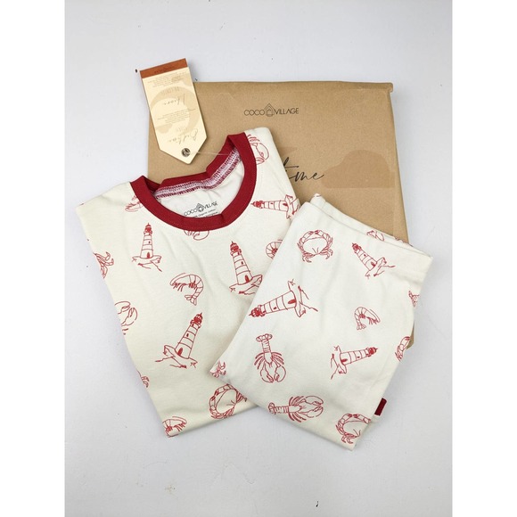 Coco Village Lobster PJ Set - Picture 1 of 7
